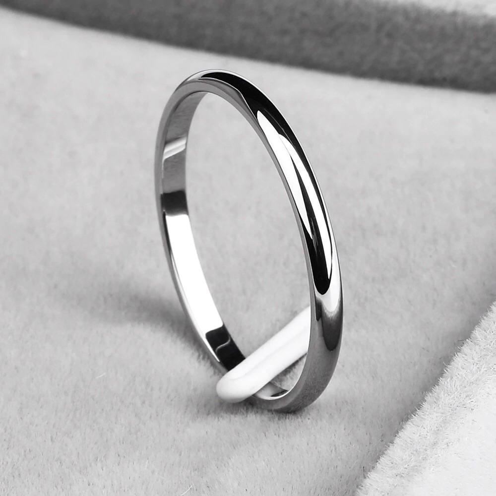 Smooth Stainless Steel Ring